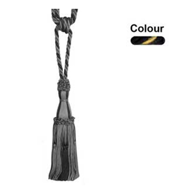 37685 Tie Back Small Black Ginger