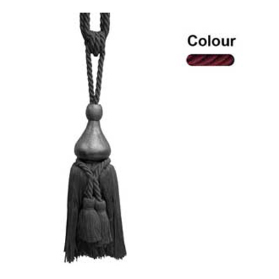 37686 Tie Back Medium Maroon