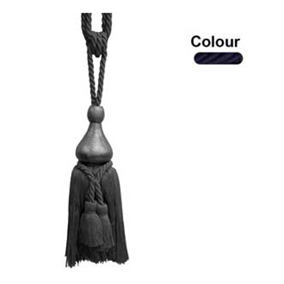 37687 Tie Back Medium Navy