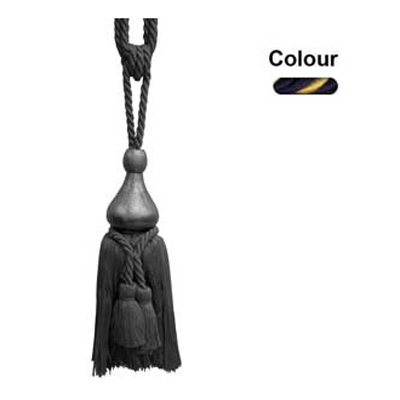 37697 Tie Back Medium Navy Ginger