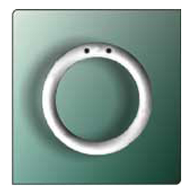 37789 Curtain Ring 37mm White