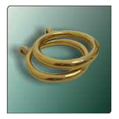 37798 Curtain Ring 28mm Black