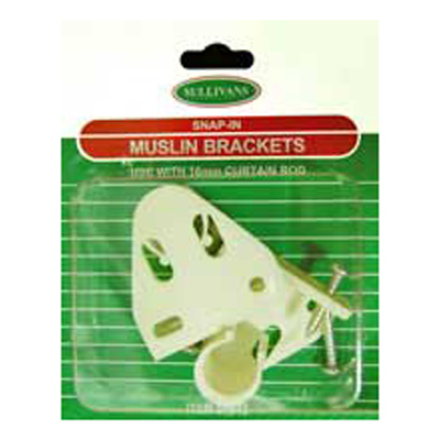 37817 Bracket 40mmx37mm Birch White