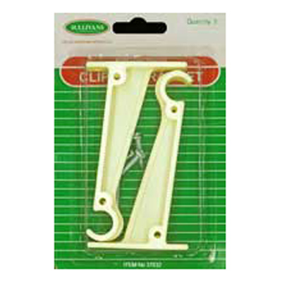 37832 Bracket 100mm Birch White