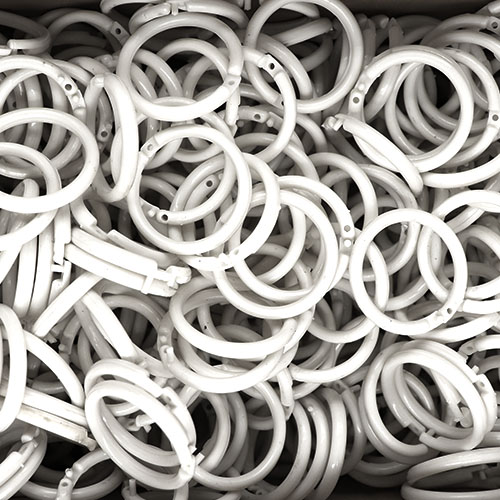 37836 Curtain Ring 25mm Ivory