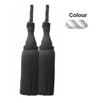 37923 Tie Back Medium White