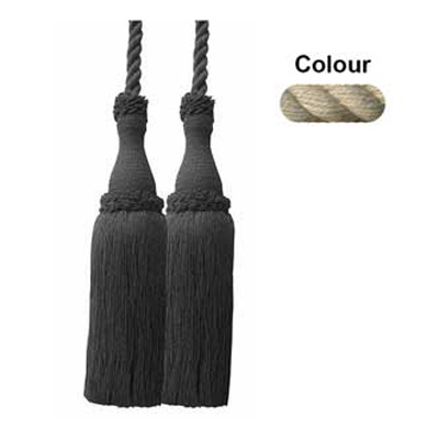 37925 Tie Back Medium Oatmeal