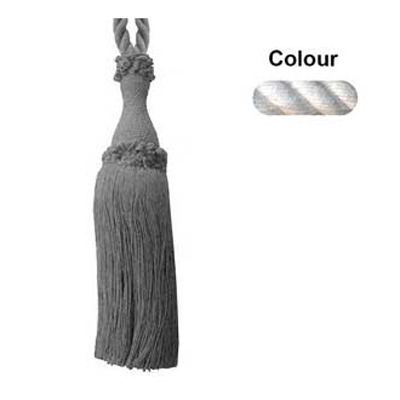 37949 Tie Back Medium White