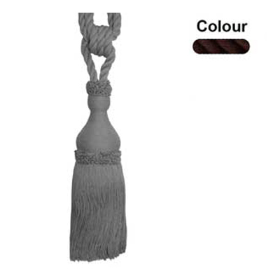 37994 Tie Back Medium Brown