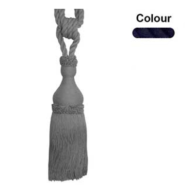 37998 Tie Back Medium Navy