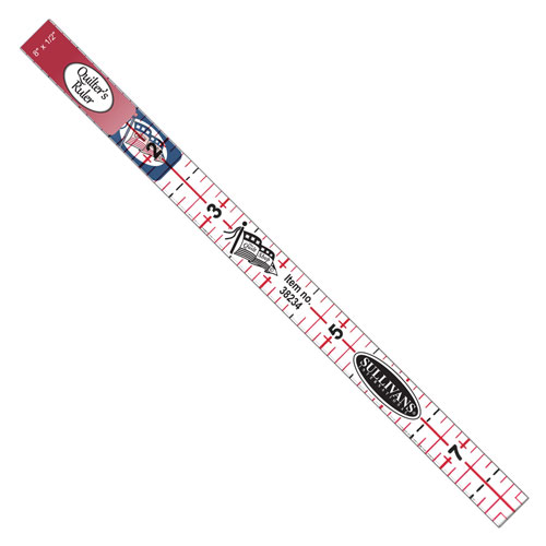 38234 Quilters Ruler 8x0.5 Inches