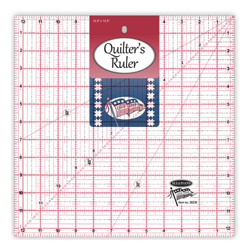 38238 Quilters Ruler 12.5x12.5 Inches