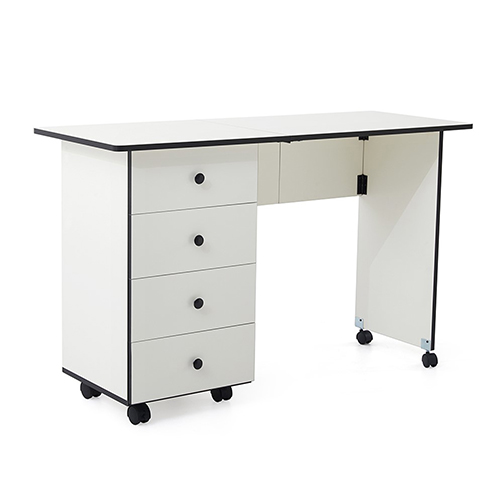 38395 Sullivans Portable Sewing Table - White