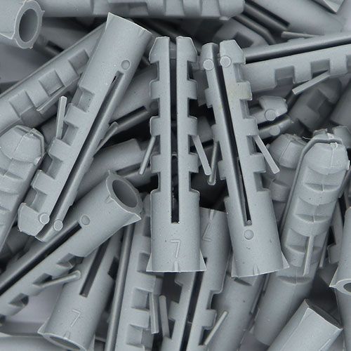 39018 Plastic Wall Plug 7mmx33mm Box Of 100