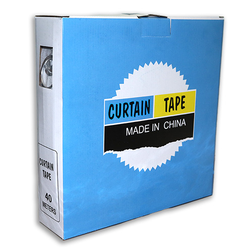 39087 Curtain Tape 75mm White