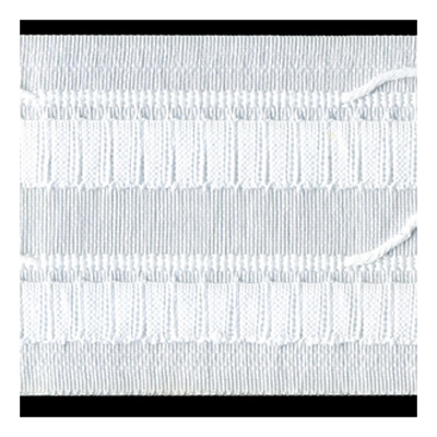 Sullivans 77mm Curtain Tape, White- 10m – Lincraft