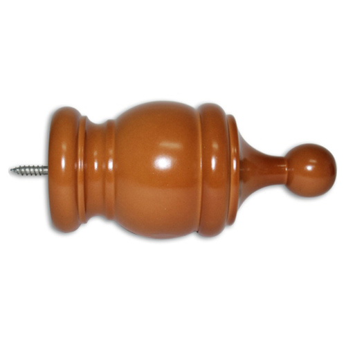 39292 Finial Minaret Woodrod 51mm Teak