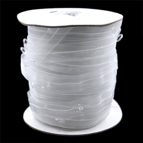 39323 Curtain Tape 15mm Clear