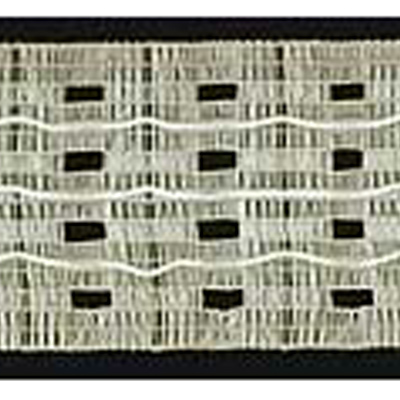 39378 Curtain Tape 75mm Natural