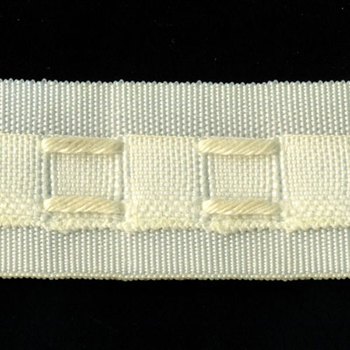 39394 Curtain Tape 30mm Cream