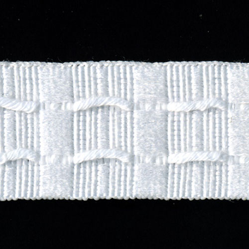 39395 Curtain Tape 30mm White