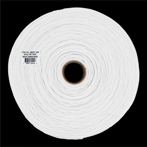 39429 Curtain Tape 50mm White