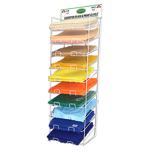 39718 Felt Stand 10 Tier Single -  Empty