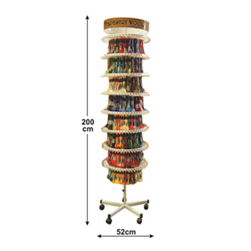 39727 Revolving Tapestry Wool Stand