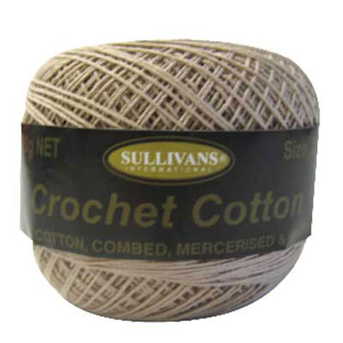 40056 Crochet Cotton No 20 20 Gm Dark Ecru