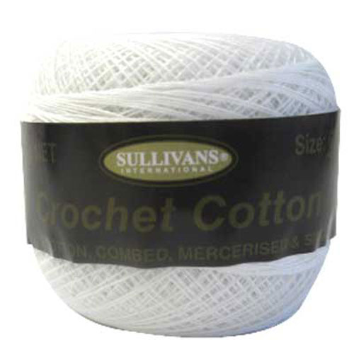 40075 Crochet Cotton No 60 20 Gm White