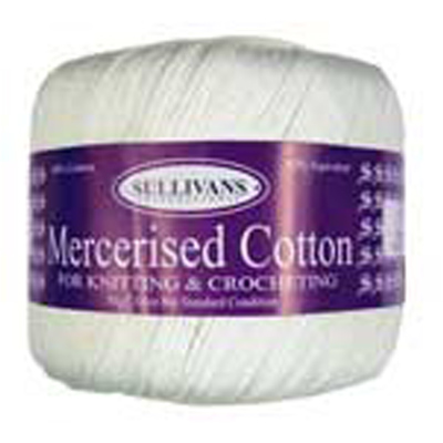 40301 Crochet Cotton 50 Gm White