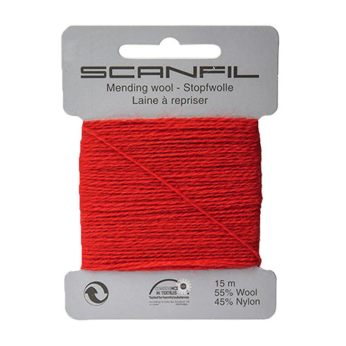 40332 Mending Wool 15 M Red