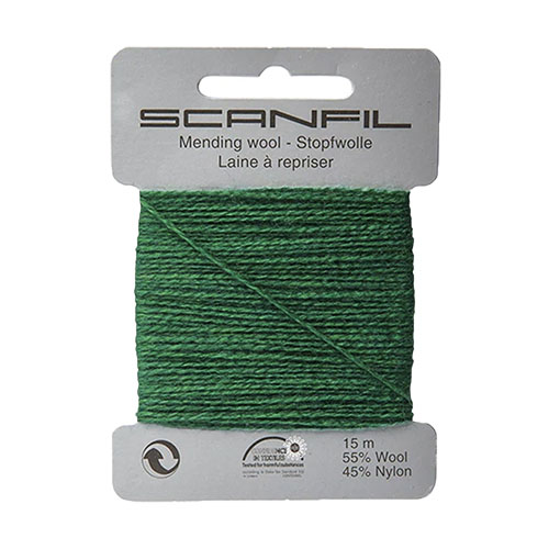 40337 Mending Wool 15 M Fed Green