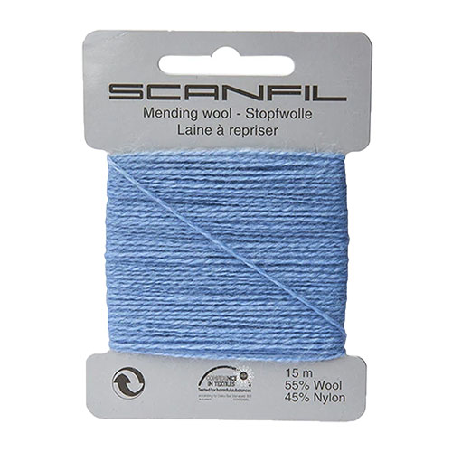 40339 Mending Wool 15 M Sky