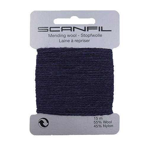 40343 Mending Wool 15 M Navy