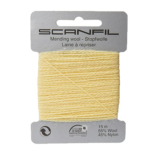 40351 Mending Wool 15 M Lemon