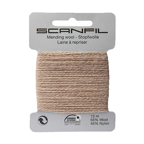 40352 Mending Wool 15 M Mushroom