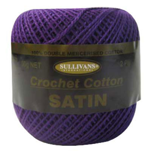 40370 Crochet Cotton 50 Gm Tyrian Purple
