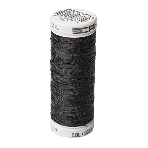 41740 Metallic Thread 150m Black