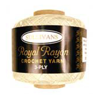41996 Crochet Yarn 50 Gm Cream