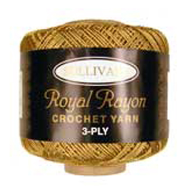 41997 Crochet Yarn 50 Gm Old Gold