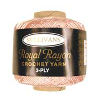 42008 Crochet Yarn 50 Gm Soft Pink