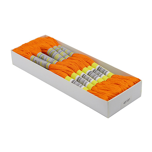 45181 Stranded Cotton 8 M Dmc 740