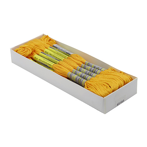 45183 Stranded Cotton 8 M Dmc 742