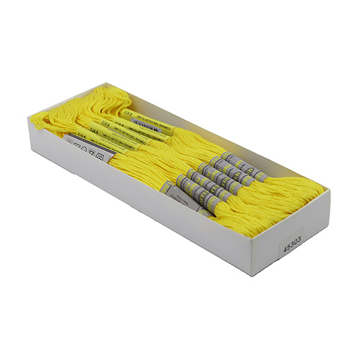 45303 Stranded Cotton 8 M Dmc 973