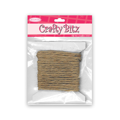 45477 Jute Rope 2mm Natural