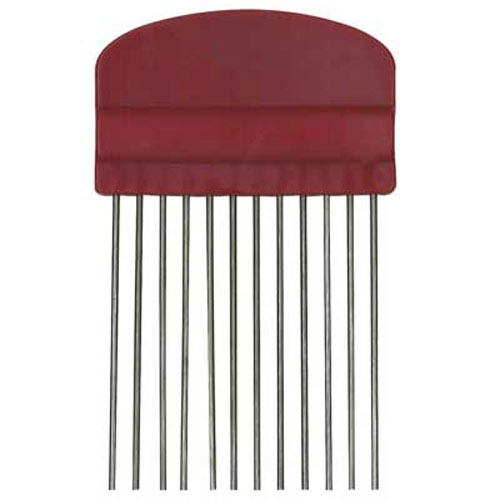 45605 Quilling Comb Red Metal