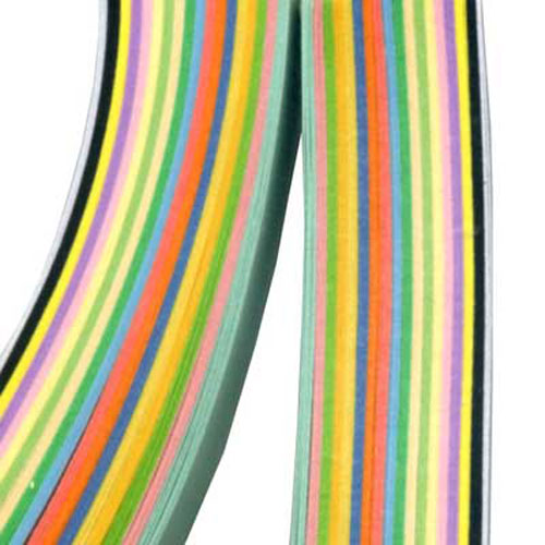 45617 Paper Quilling 6mm Solid 18 Col