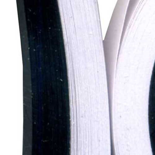 45618 Quilling Paper 6mmx630mm Black White