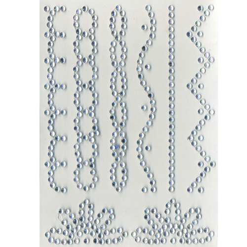 45644 Bling Boarders Clear Ab